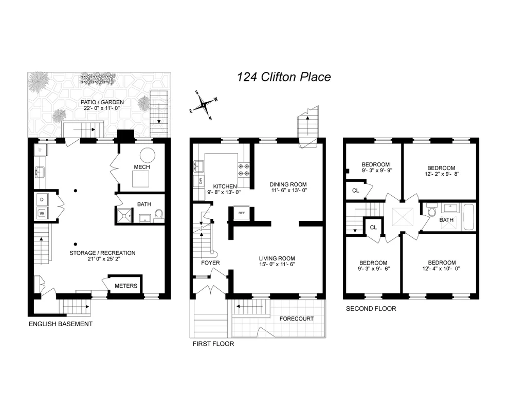 Unit for sale at 124 Clifton Place, Brooklyn, NY 11238