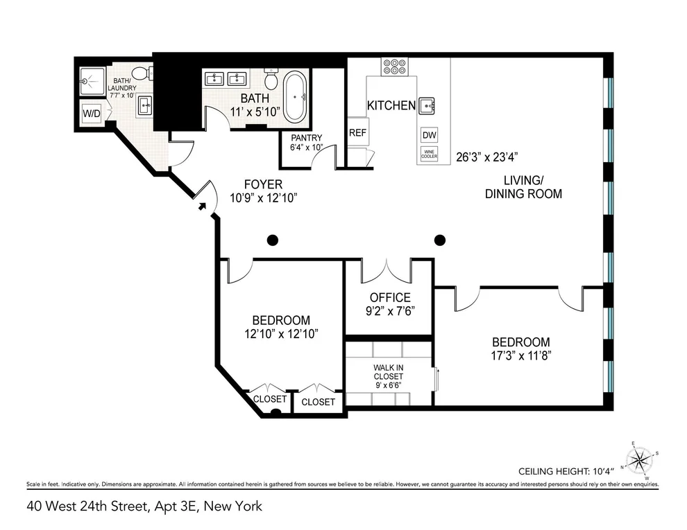 Unit for sale at 40 W 24TH Street, Manhattan, NY 10011