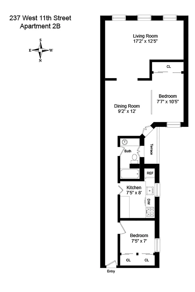 Unit for sale at 237 W 11TH Street, Manhattan, NY 10014