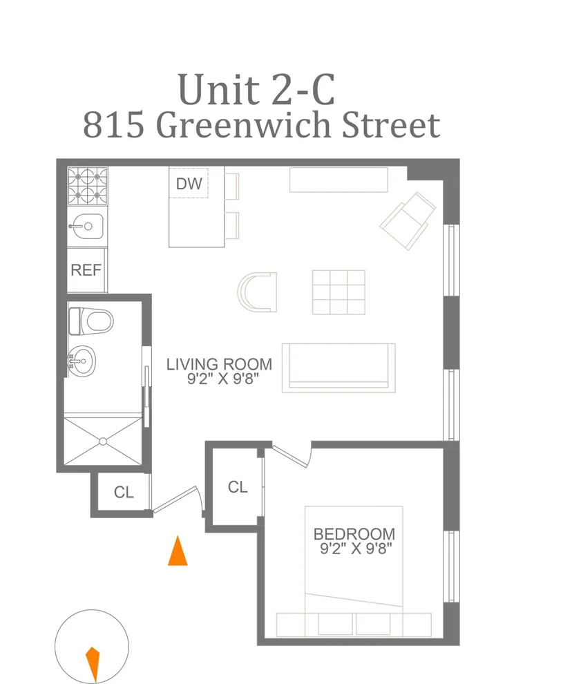 Unit for sale at 815 Greenwich Street, Manhattan, NY 10014