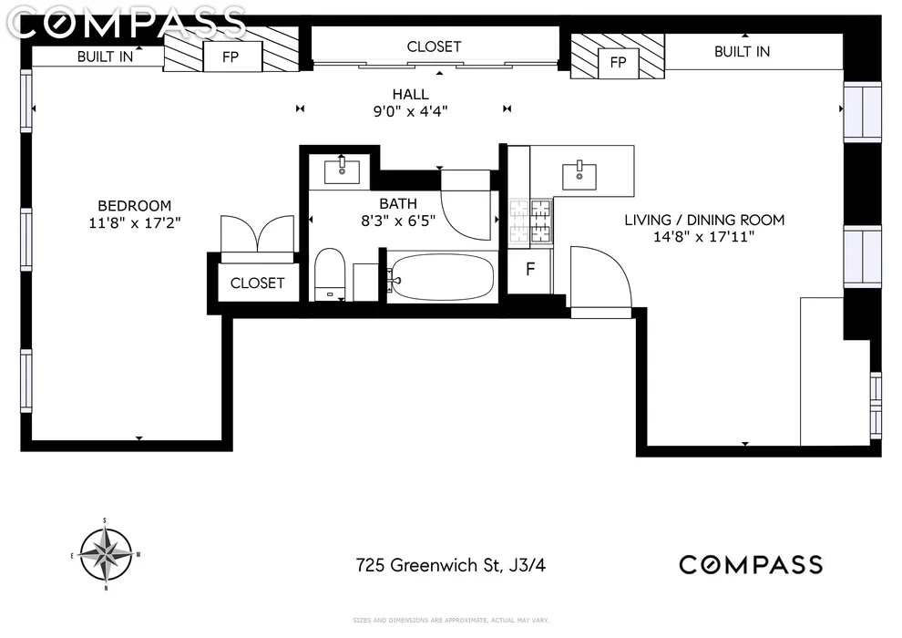 Unit for sale at 725 Greenwich Street, Manhattan, NY 10014