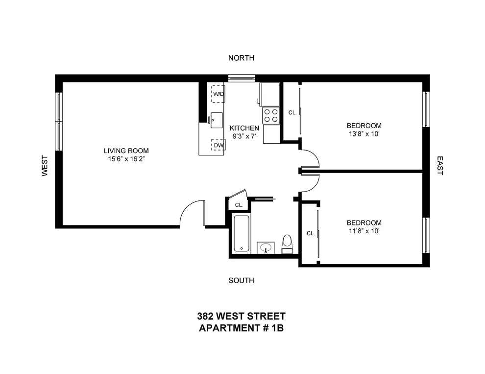 Unit for sale at 382 WEST Street, Manhattan, NY 10014