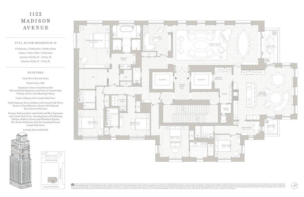 Unit for sale at 1122 MADISON Avenue, Manhattan, NY 10028