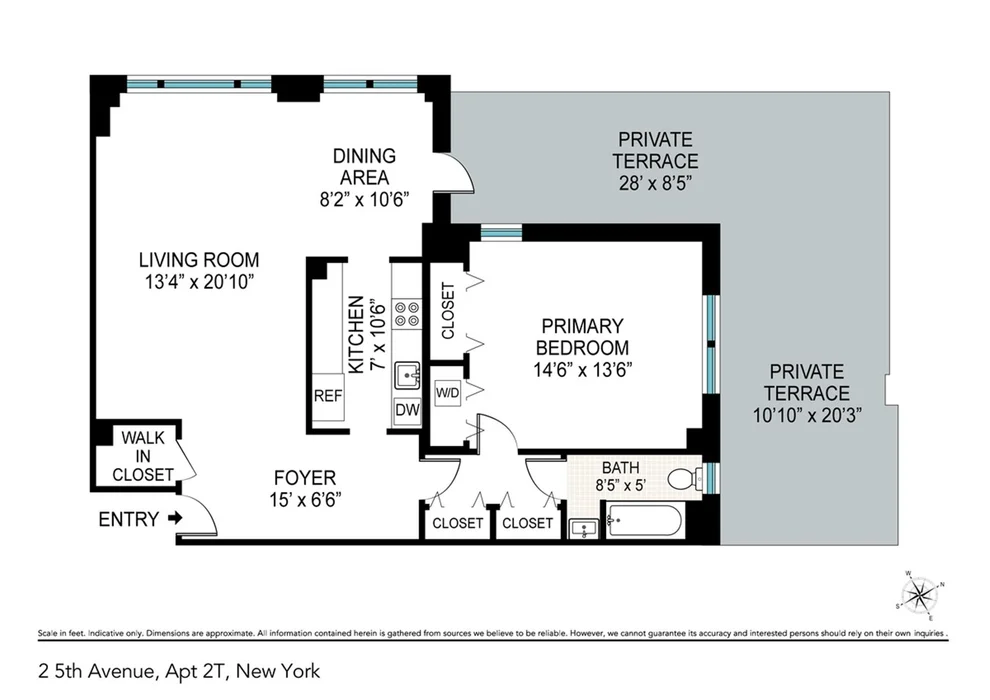 Unit for sale at 2 5TH Avenue, Manhattan, NY 10011