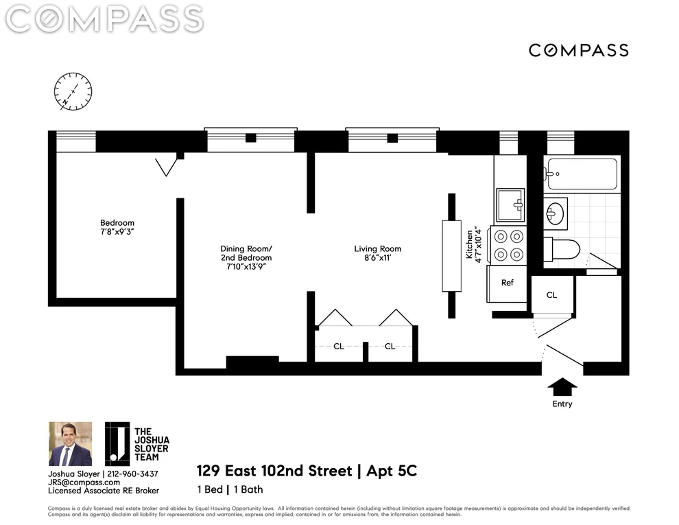 Unit for sale at 129 E 102nd Street, Manhattan, NY 10029