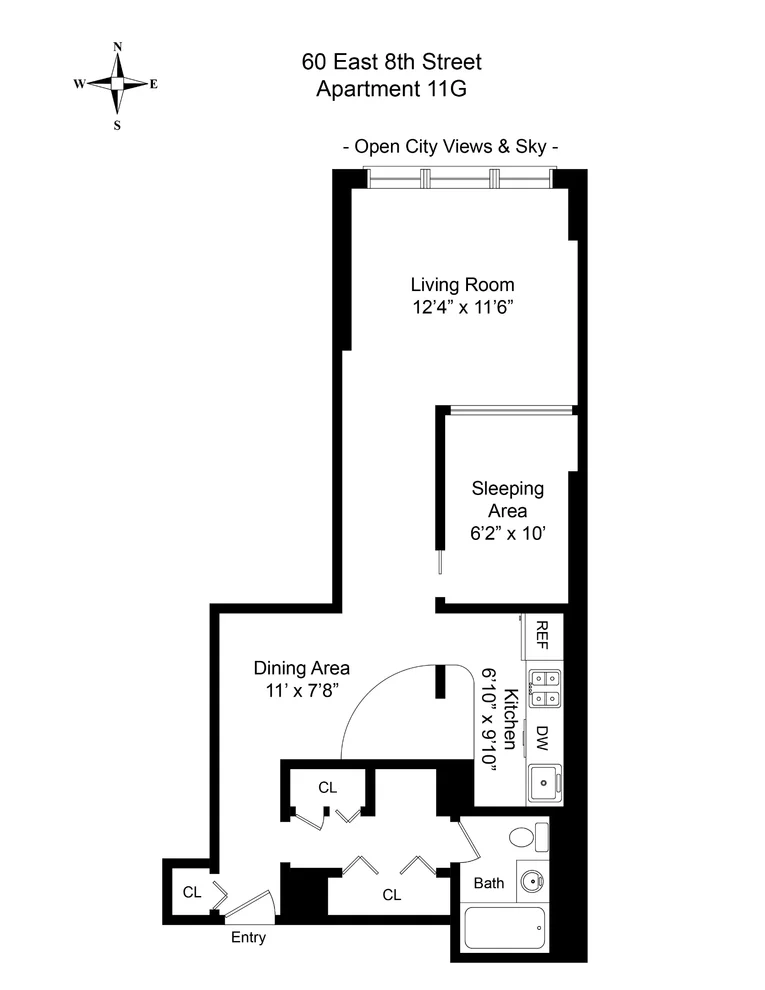 Unit for sale at 60 E 8TH Street, Manhattan, NY 10003