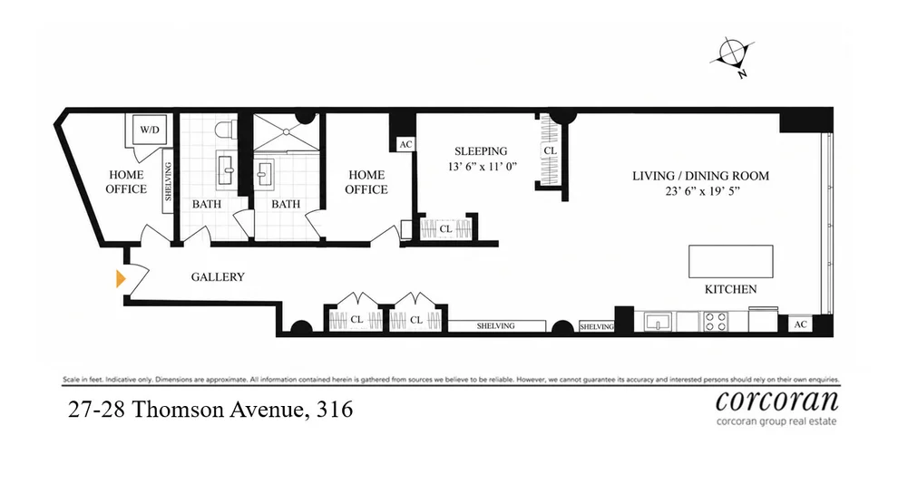 Unit for sale at 27-28 THOMSON Avenue, Queens, NY 11101