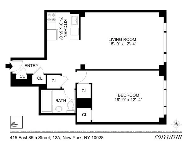 Unit for sale at 415 E 85TH Street, Manhattan, NY 10028