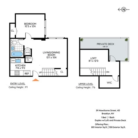 Unit for sale at 59 Hawthorne Street, Brooklyn, NY 11225