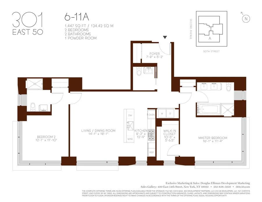 Unit for sale at 301 E 50th Street, Manhattan, NY 10022