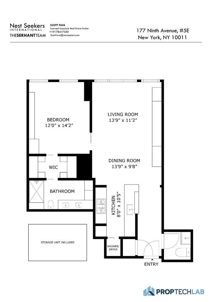 Unit for sale at 177 9th Avenue, Manhattan, NY 10011