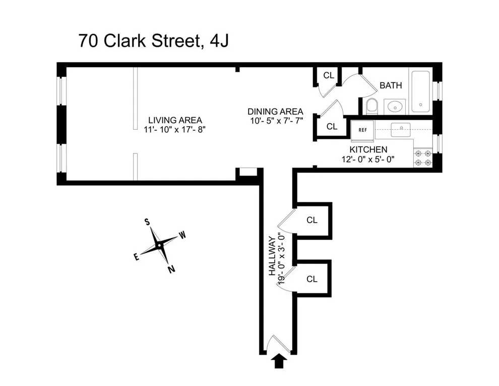 Unit for sale at 70 CLARK Street, Brooklyn, NY 11201