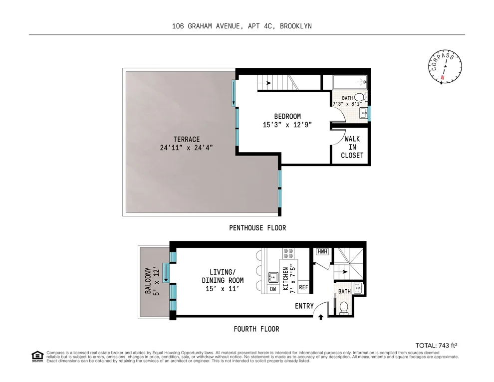 Unit for sale at 106 Graham Avenue, Brooklyn, NY 11206
