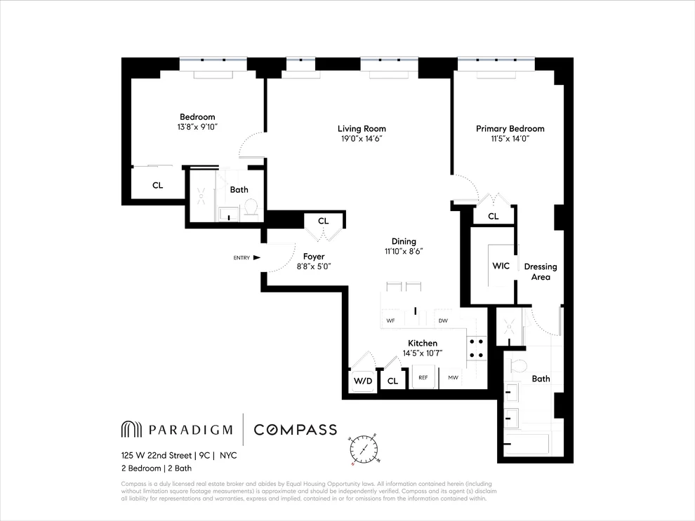 Unit for sale at 125 W 22nd Street, Manhattan, NY 10011