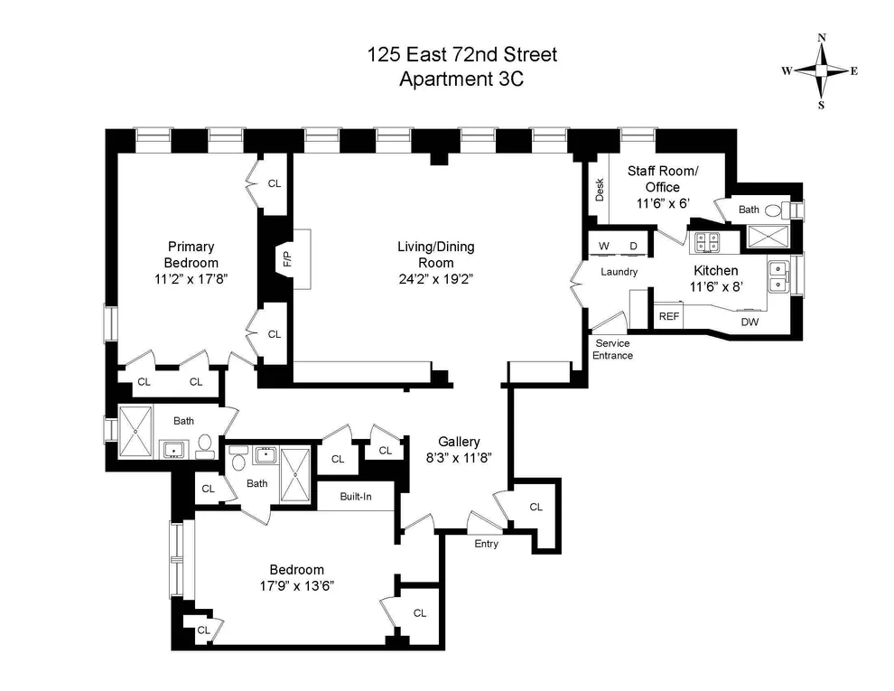 Unit for sale at 125 E 72ND Street, Manhattan, NY 10021