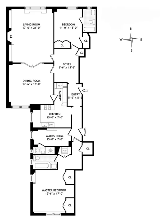 Unit for sale at 302 W 86TH Street, Manhattan, NY 10024