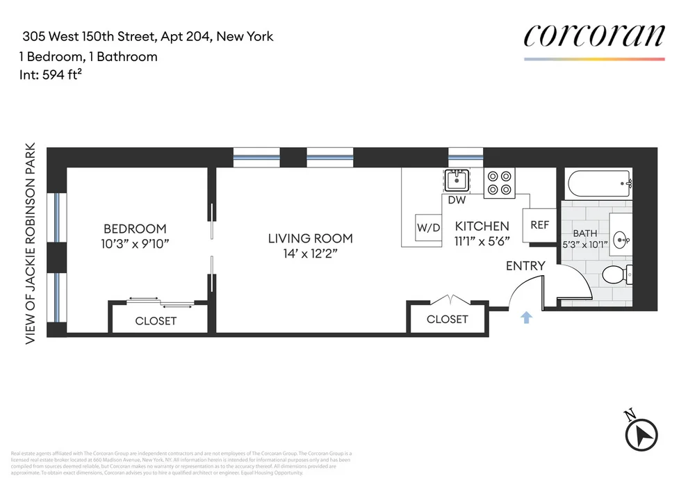 Unit for sale at 305 W 150TH Street, Manhattan, NY 10039