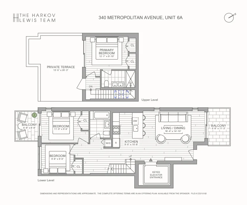 Unit for sale at 340 METROPOLITAN Avenue, Brooklyn, NY 11211