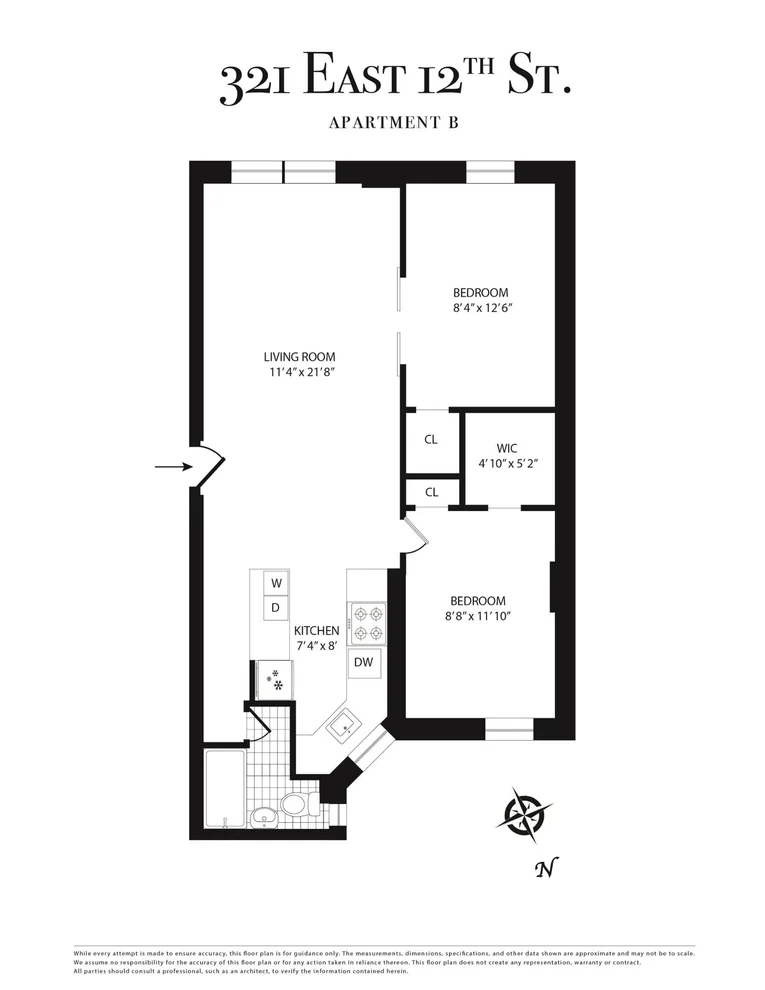 Unit for sale at 321 E 12TH Street, Manhattan, NY 10003