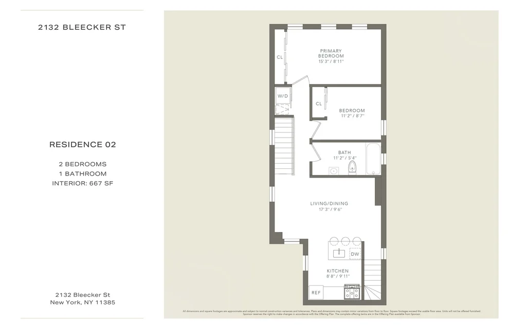 Unit for sale at 2132 BLEECKER Street, Queens, NY 11385