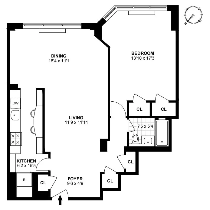 Unit for sale at 20 SUTTON Place S, Manhattan, NY 10022