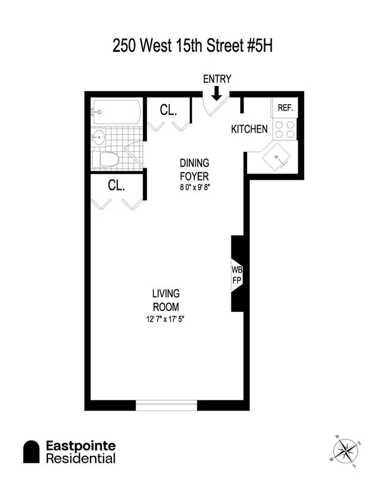 Unit for sale at 250 W 15TH Street, Manhattan, NY 10011