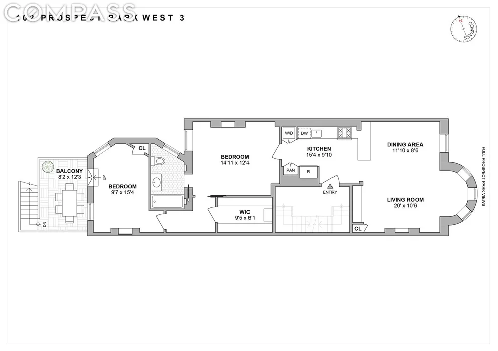 Unit for sale at 102 Prospect Park W, Brooklyn, NY 11215