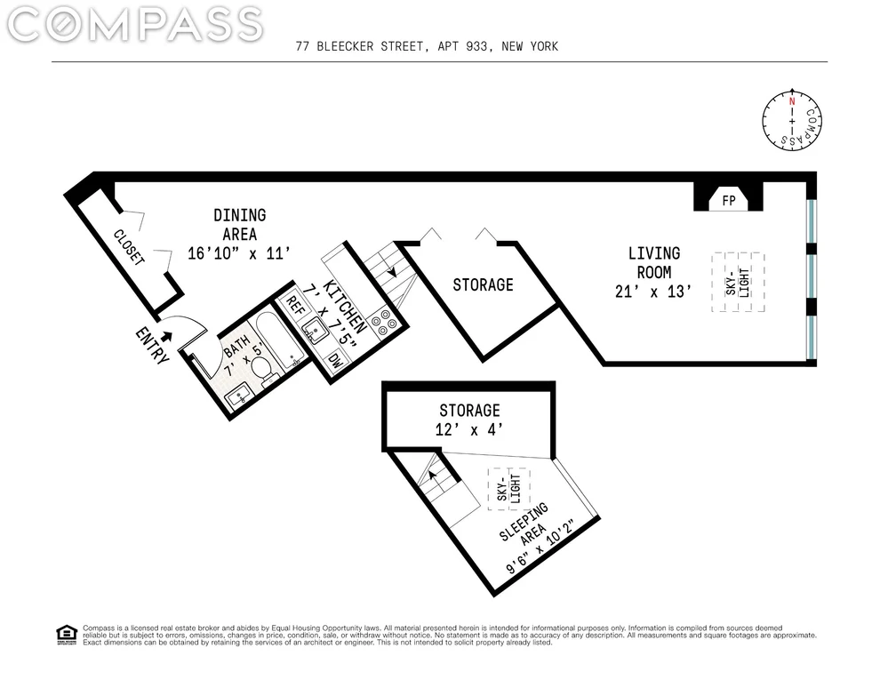 Unit for sale at 77 Bleecker Street, Manhattan, NY 10012
