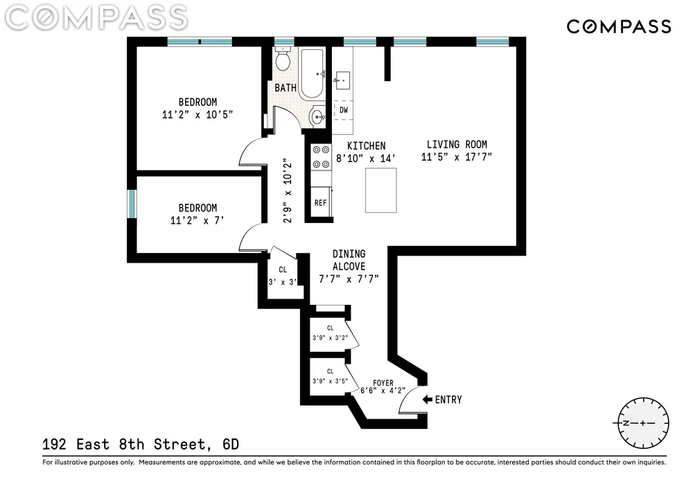 Unit for sale at 192 E 8th Street, Brooklyn, NY 11218