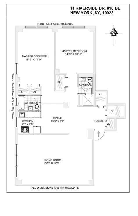 Unit for sale at 11 RIVERSIDE Drive, Manhattan, NY 10023