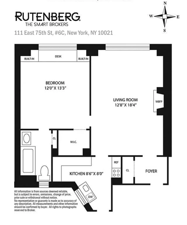 Unit for sale at 111 E 75th Street, Manhattan, NY 10021