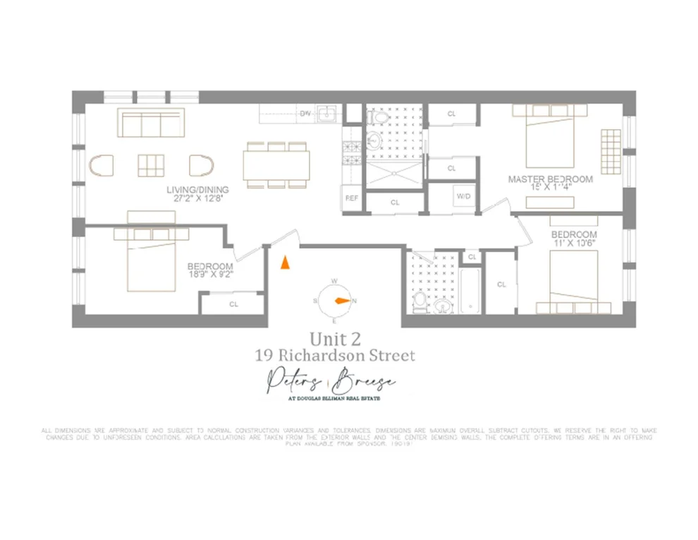 Unit for sale at 19 Richardson Street, Brooklyn, NY 11211