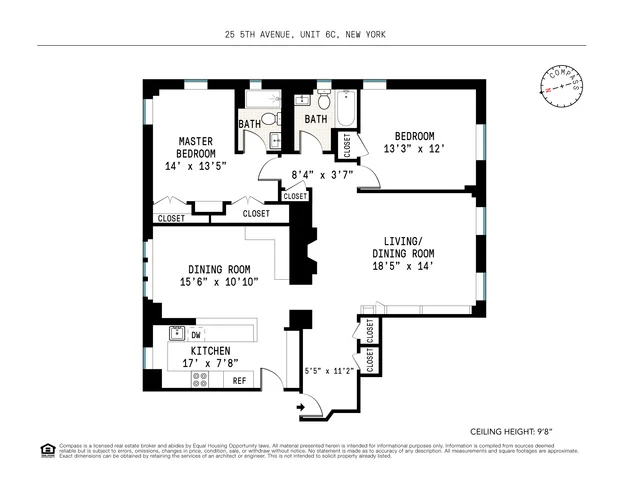 Unit for sale at 25 5th Avenue, Manhattan, NY 10003