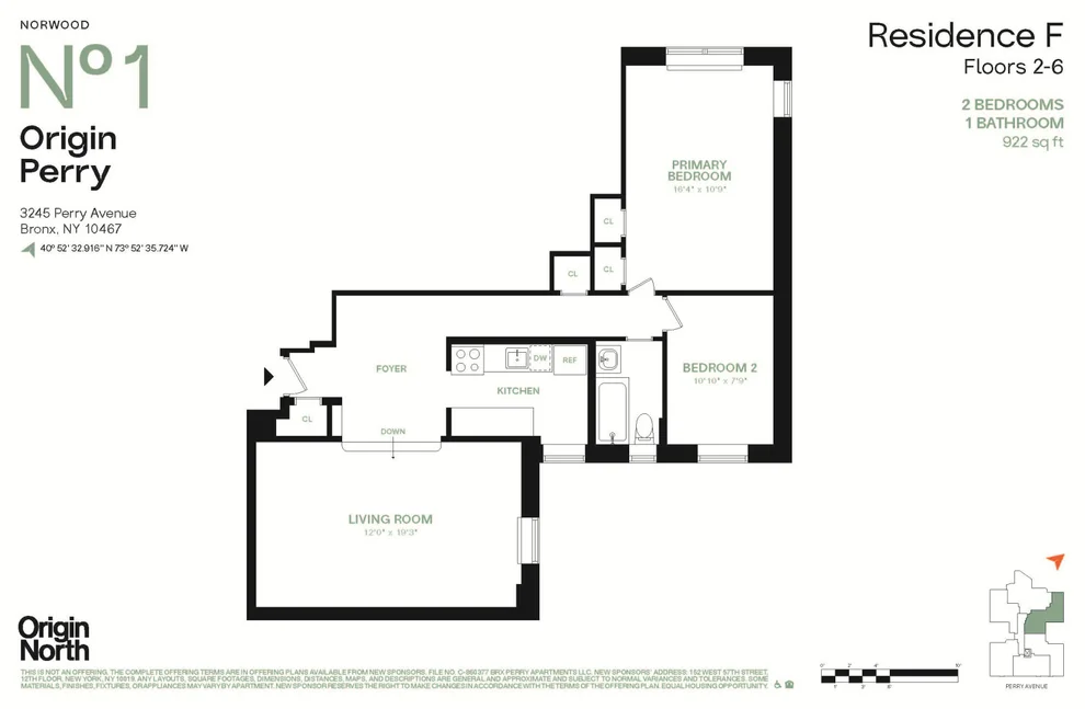 Unit for sale at 3245 PERRY Avenue, Bronx, NY 10467