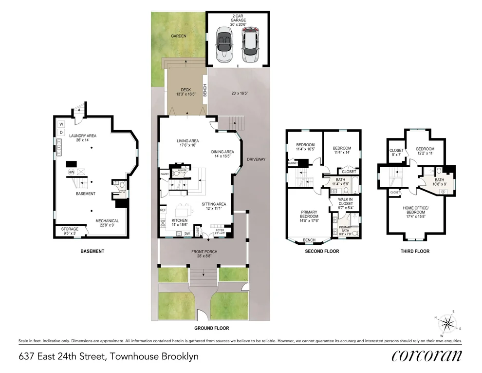 Unit for sale at 637 E 24Th Street, Brooklyn, NY 11210