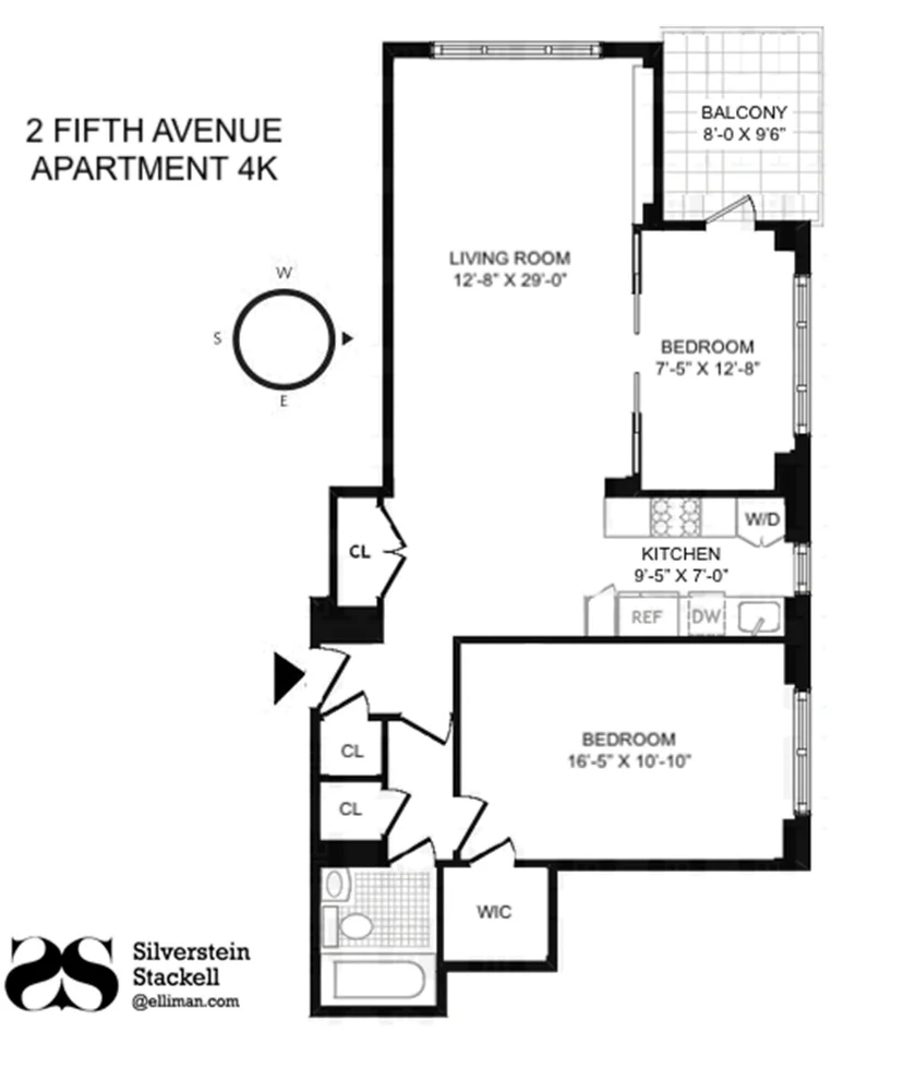 Unit for sale at 2 5th Avenue, Manhattan, NY 10016