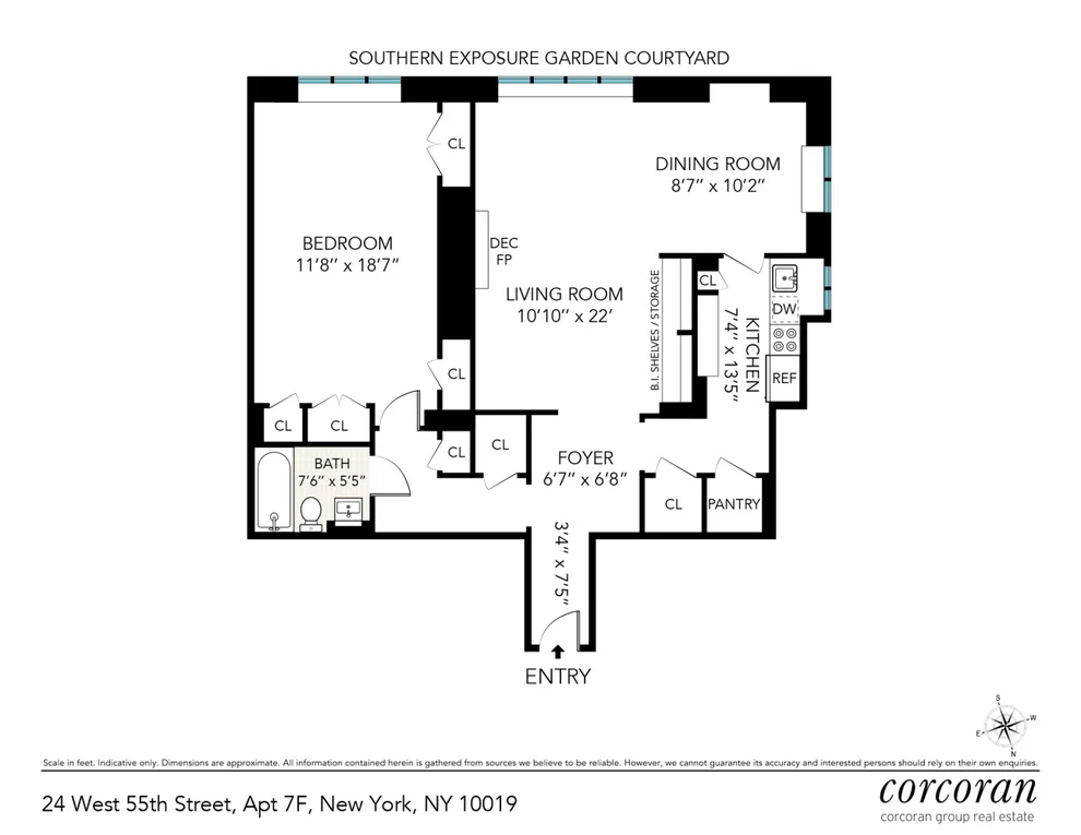 Unit for sale at 24 W 55TH Street, Manhattan, NY 10019