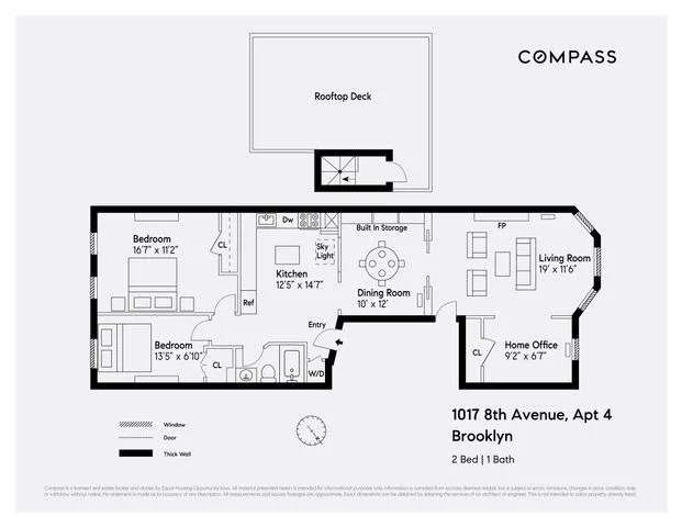 Unit for sale at 1017 8th Avenue, Brooklyn, NY 11215