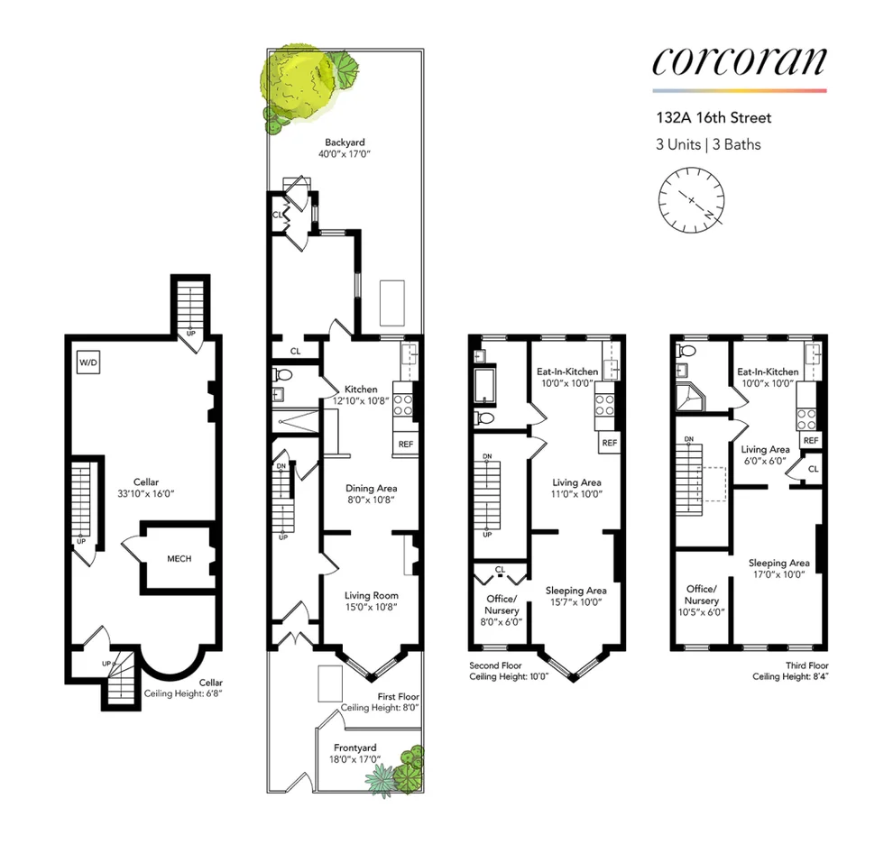 Unit for sale at 132 16TH Street, Brooklyn, NY 11215