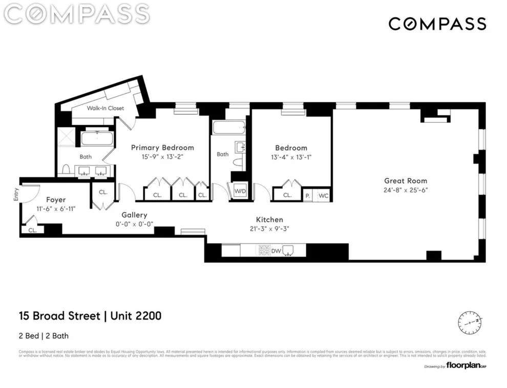 Unit for sale at 15 Broad Street, Manhattan, NY 10005
