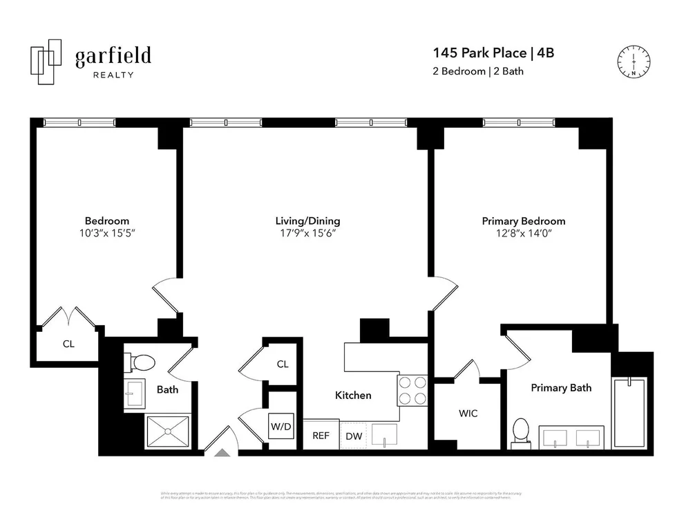Unit for sale at 145 Park Place, Brooklyn, NY 11217