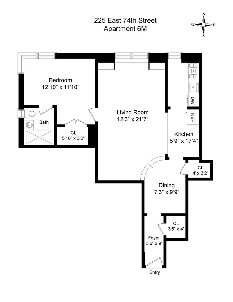 Unit for sale at 225 E 74TH Street, Manhattan, NY 10021