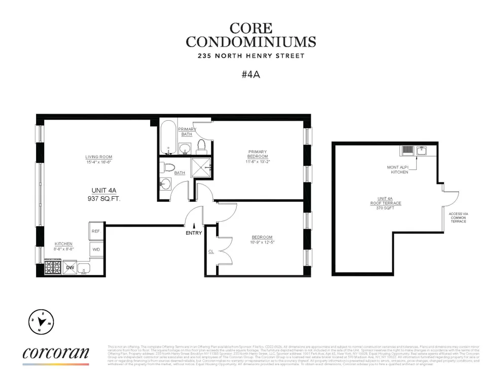 Unit for sale at 235 N HENRY Street, Brooklyn, NY 11222