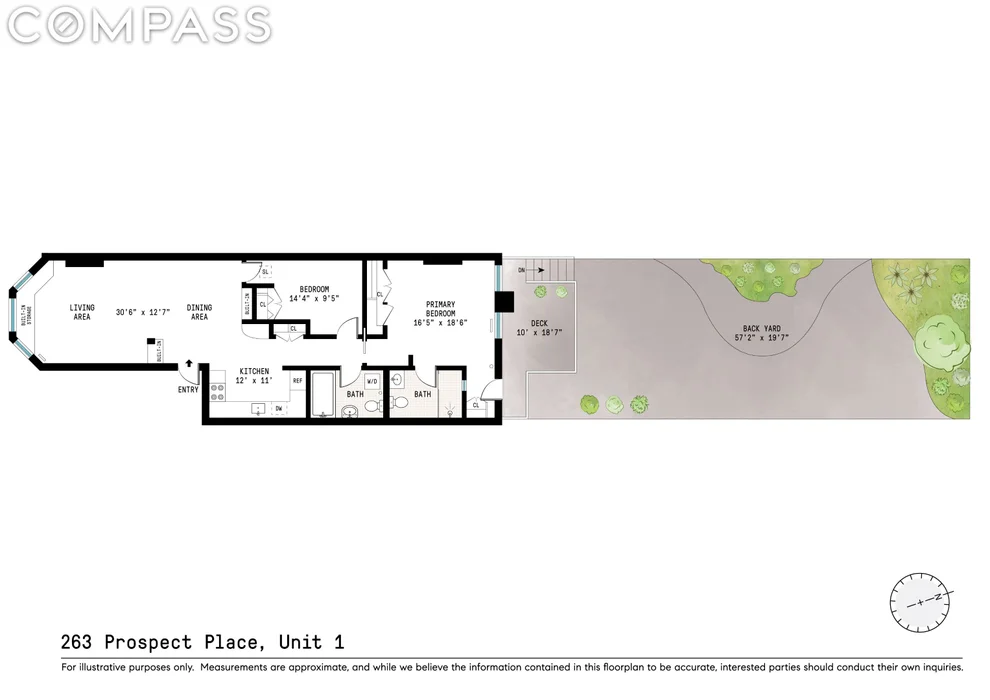 Unit for sale at 263 Prospect Place, Brooklyn, NY 11238
