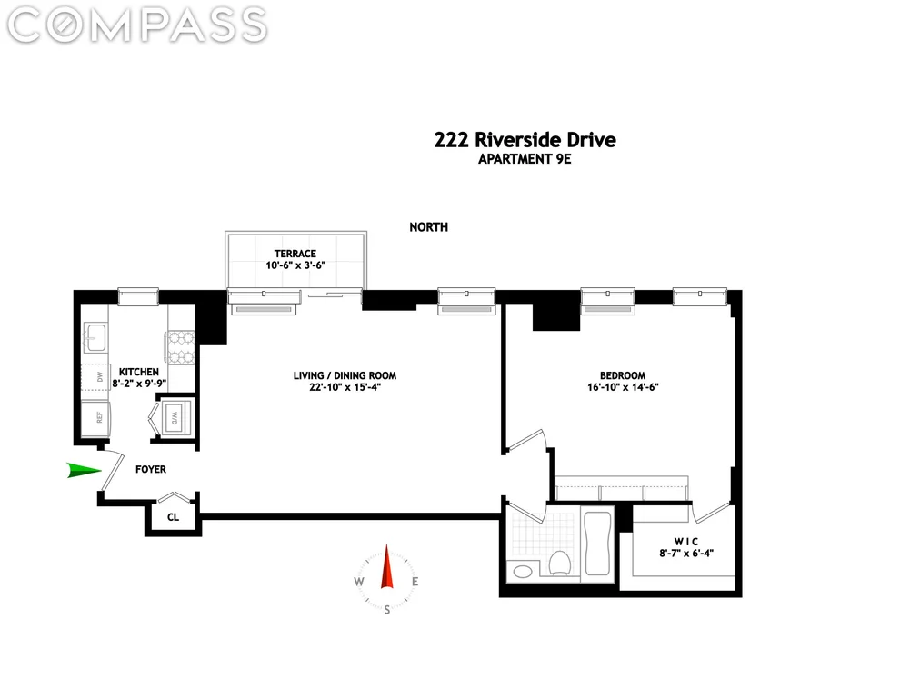 Unit for sale at 222 Riverside Drive, Manhattan, NY 10025