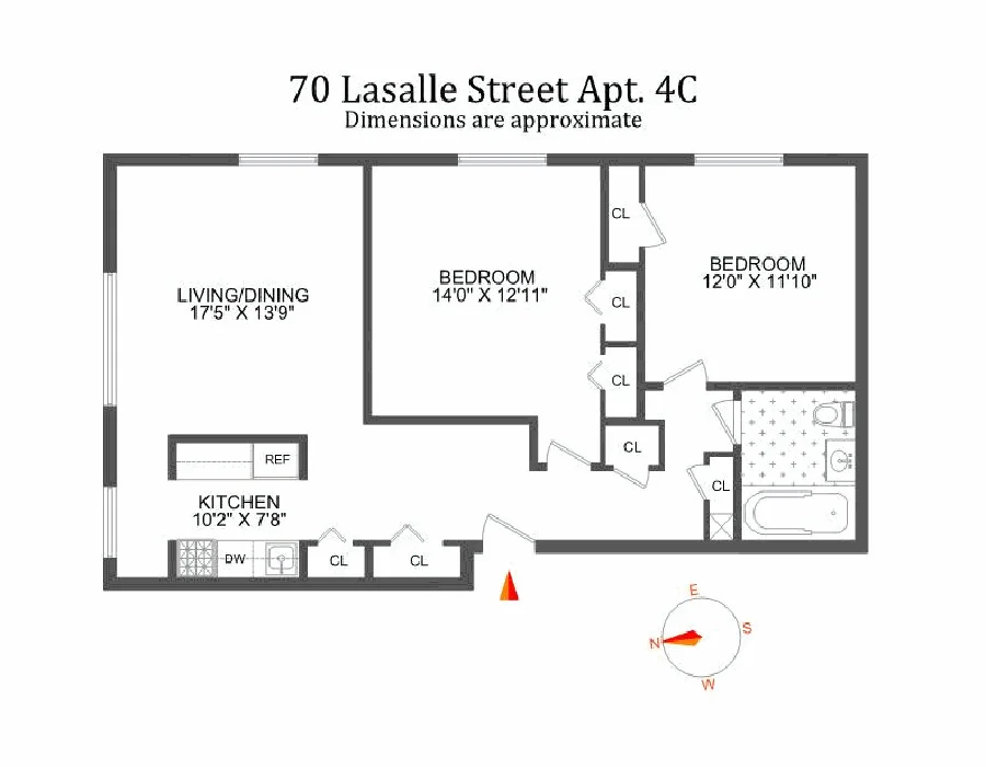 Unit for sale at 70 la Salle Street, Manhattan, NY 10027