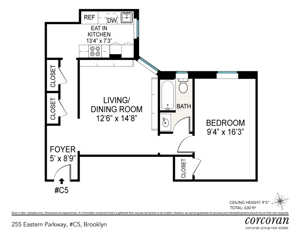 Unit for sale at 255 EASTERN Parkway, Brooklyn, NY 11238