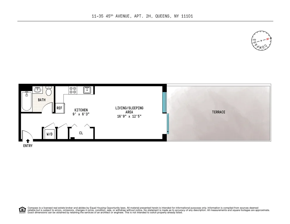 Unit for sale at 11-35 45th Avenue, Queens, NY 11101