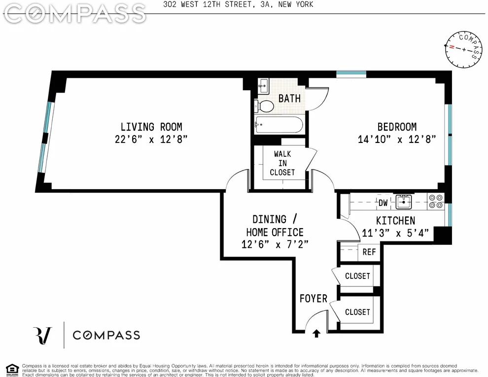 Unit for sale at 302 W 12th Street, Manhattan, NY 10014