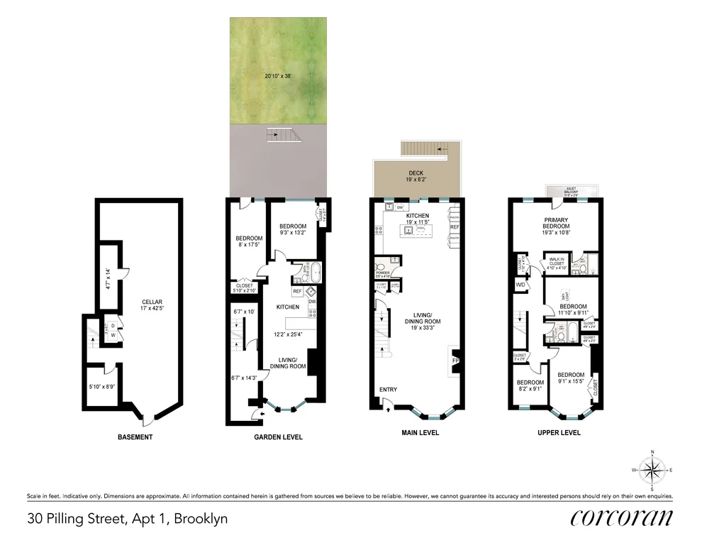 Unit for sale at 30 PILLING Street, Brooklyn, NY 11207